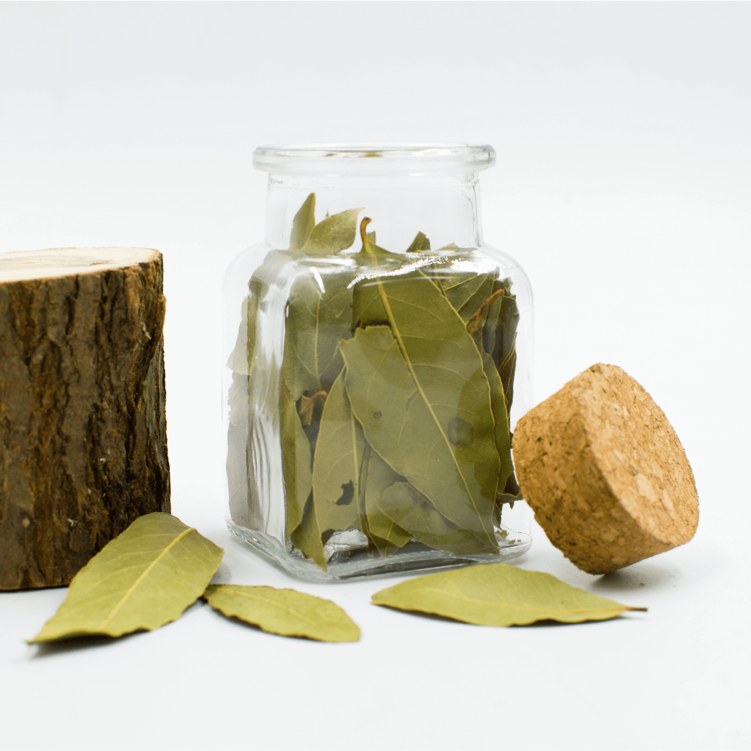 SŁOIK SZKLANY 125 ML Z KORKIEM