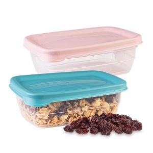 Pojemnik plastikowy do przechowywania żywności, śniadaniówka, lunchbox Trendbox 0,3l