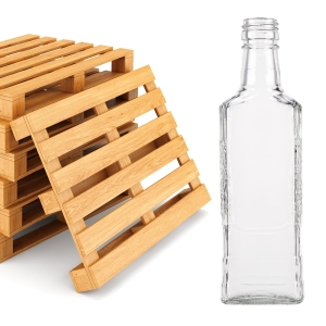 Butelka MOSKWA 250 ml - PALETA - 3248 sztuk