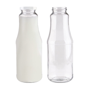Zestaw 5 sztuk - Butelka na MLEKO 1000 ml