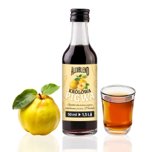 Zaprawka esencja do wódki, alkoholu Alcoblend Królowa pigwa 50ml na 1,5l