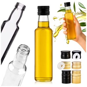 Butelka DORICA 250 ml BIAŁA BEZBARWNA na oliwę, olej, ocet