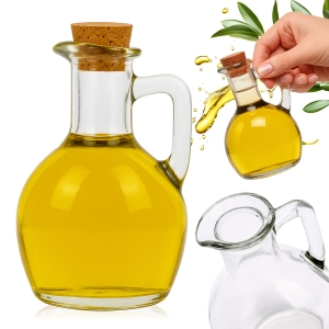 Buteleczka butelka GALONIK 150 ml na oliwę z korkiem