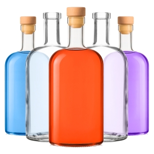 5x butelka Tadek 700 ml na nalewki, wino, likier, wódkę, whisky, koniak