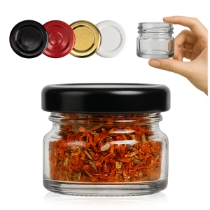 Słoik szklany 30 ml na przyprawy, dżem, konfitury, miód, prezent
