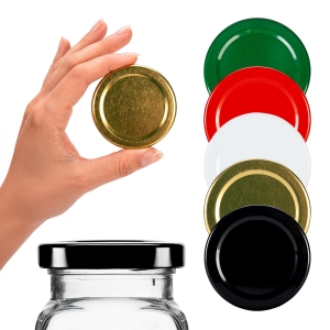 10x zakrętka fi 53mm do słoików, słoiczków szklanych