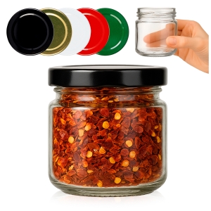 Słoiczek szklany 100 ml na przyprawy, miód, dżem, konfitury