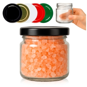 10x Słoiczek szklany 100 ml na przyprawy, miód, dżem, konfitury