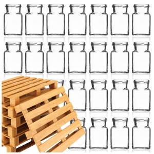 Słoiczek szklany 150 ml na przyprawy, miód, konfitury - Paleta słoików 3234 sztuki