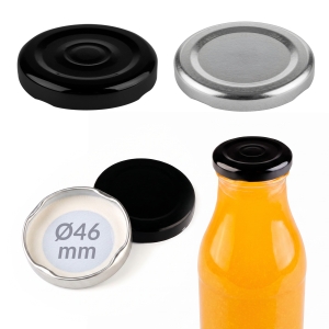 10x Zakrętka  fi 46 mm do słoików, słoiczków szklanych, butelek