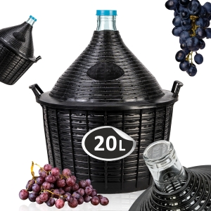 BALON - 20 L - dama galon dymion na wino w koszu