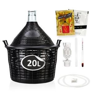 Zestaw winiarski 20L - BALON do wina + dodatki do produkcji wina