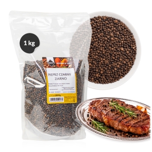 Pieprz czarny ziarnisty 1 kg KRIST