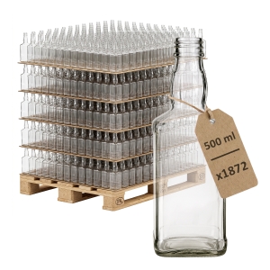 PALETA - 1872x Butelka DANIELS 500 ml na alkohol, whisky, brandy, koniak, nalewki, likier