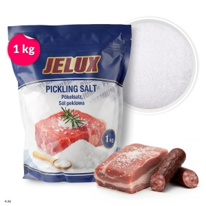 Peklosól - sól do peklowania kiełbasy, mięsa, ryb  1 kg Jelux