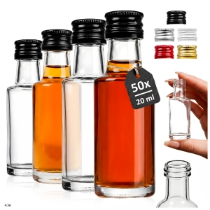 50x mini buteleczki Monopolowa 20ml na wódkę, bimber, wesele