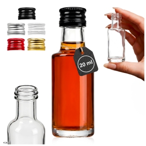 Butelka MONOPOLOWA 20 ml na wesele wódkę bimber sok + zakrętki
