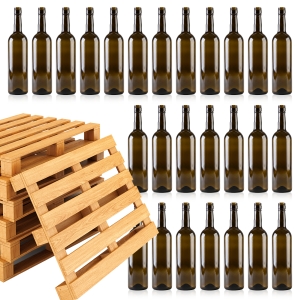 Butelka BORDEAUX 750 ml Oliwkowa na zakrętkę - PALETA - 1631 sztuk