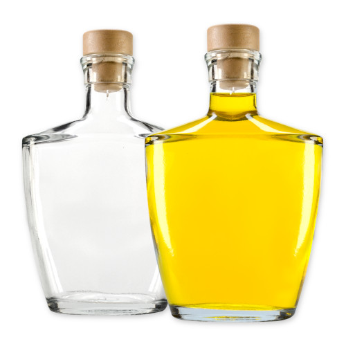 Butelka HERBOWA 250 ml z korkiem