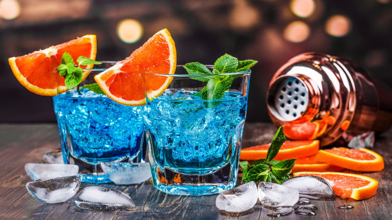 Drinki na Sylwestra: Blue Lagoon