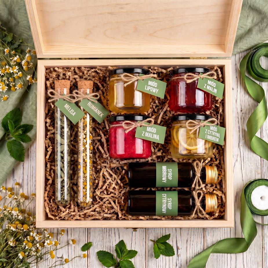 Box DIY ze zdrowymi produktami dla mamy