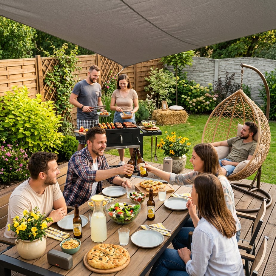 Lekkie menu na grilla: sałatki, pieczywo, szaszłyki