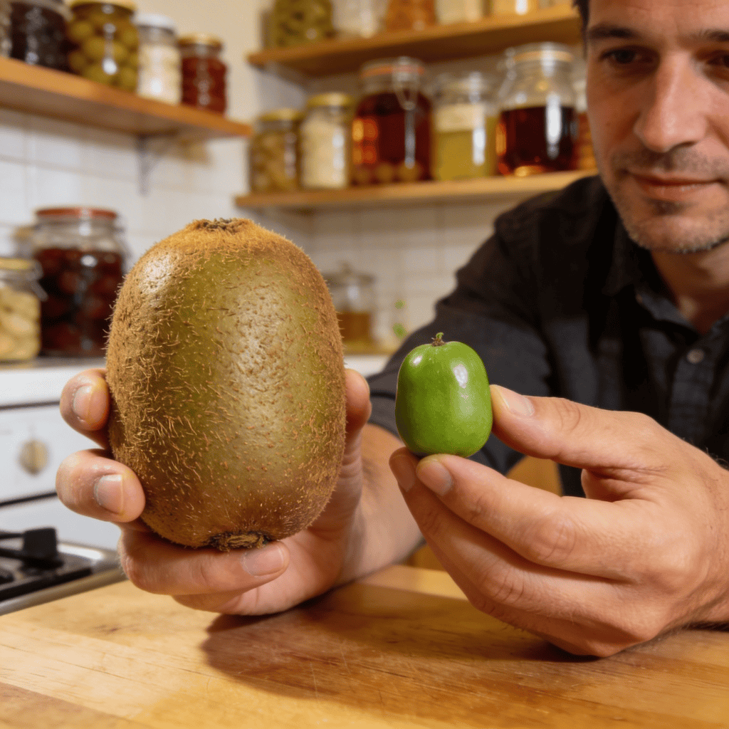 Kiwi kontra mini kiwi